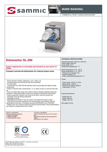 Dishwasher SL-290