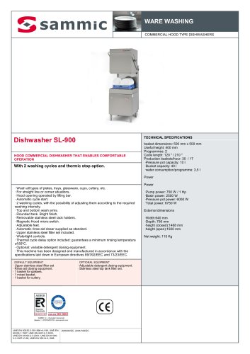 Dishwasher SL-900