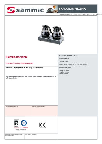 Electric hot plate