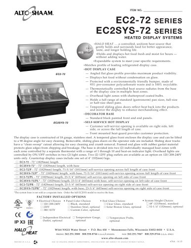 EC2-72 series EC2SYS-72 series