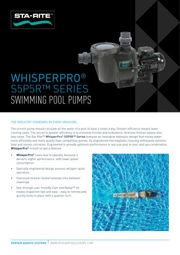 whisperpro®  s5P5R™ Series