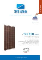 Linea Tile Red