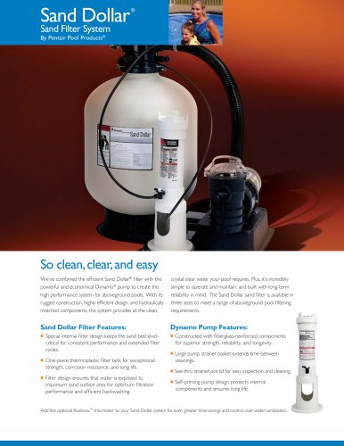 Sand Dollar Filter Systems