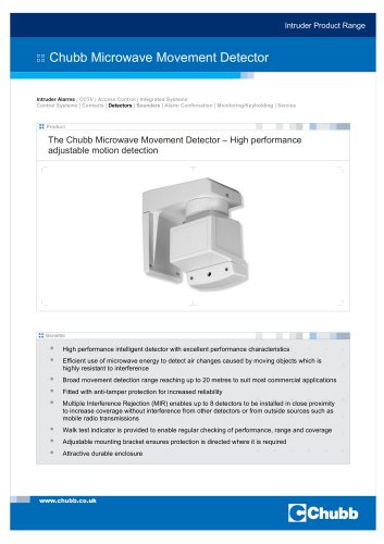 Microwave Movement Detector