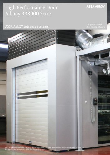 Albany RR3000 Machine Protection Door