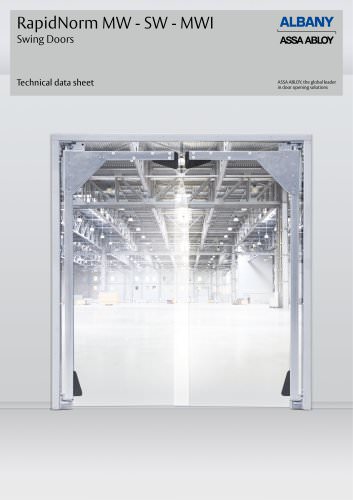 RapidNorm Swing Doors