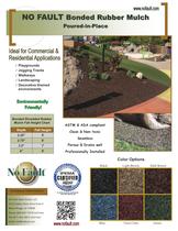 Bonded Rubber Mulch