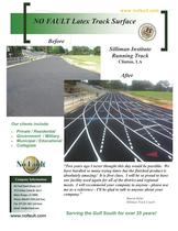 Regulation Running Track Surfaces