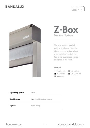 Z-Box ENG ( mm )