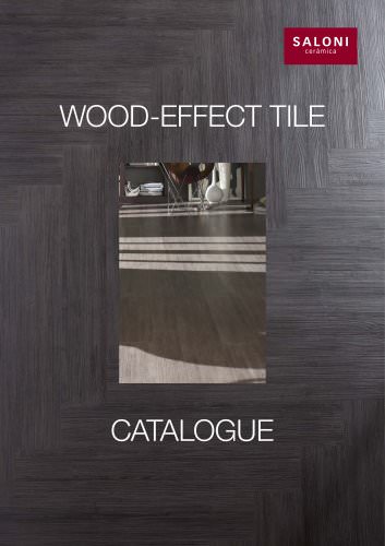 Wood-effect tile