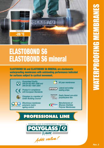 Elastomeric Membranes Elastobond s6  Elastobond s6 Mineral