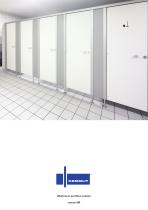 Washroom partition system cronus NR