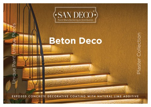 BETON DECO COLORCHART