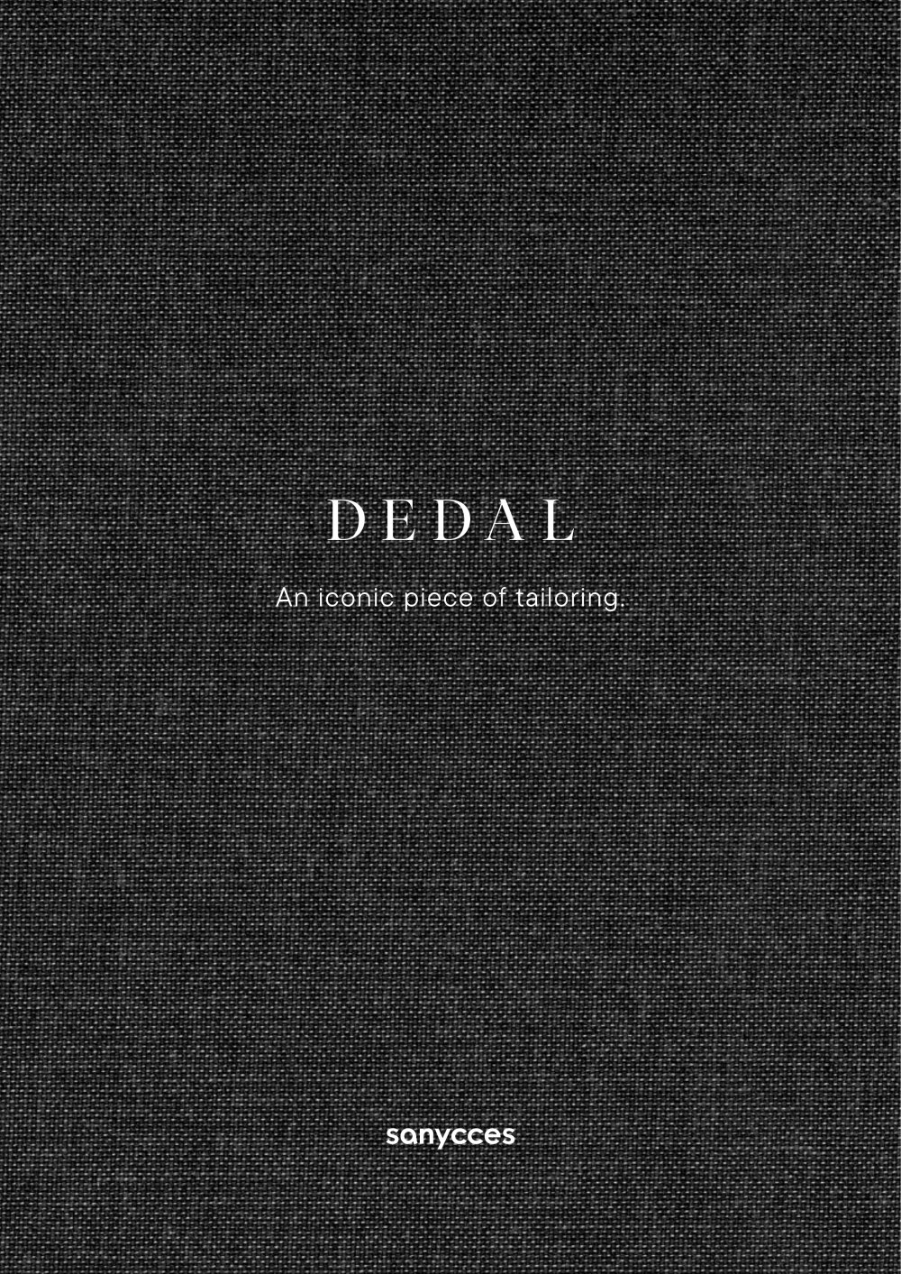LOOKBOOK DEDAL - SANYCCES