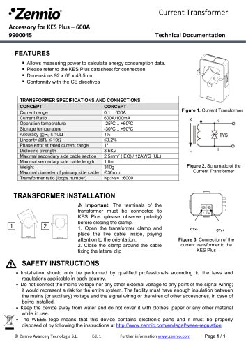 Accessory for KES Plus – 600A 9900045