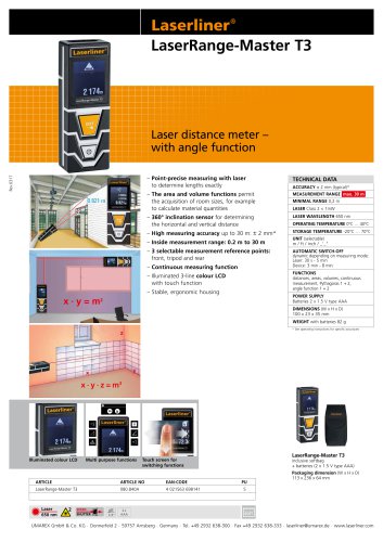 LaserRange-Master T3