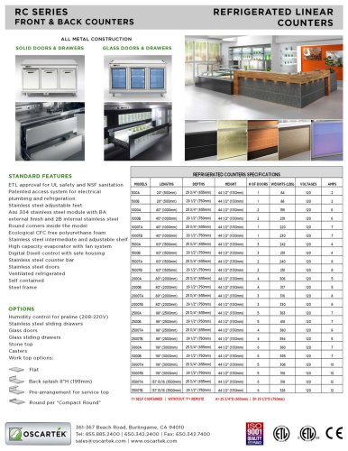 Refrigerated Counter