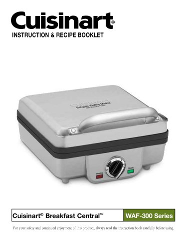 Cuisinart® Breakfast Central? WAF-300 Series