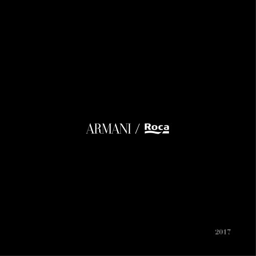 CATALOG ARMANI/ROCA