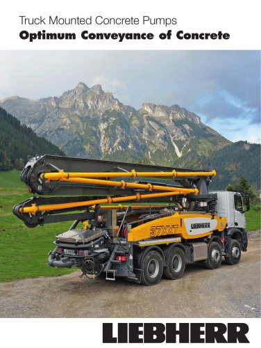 truck-mounted concrete pumps