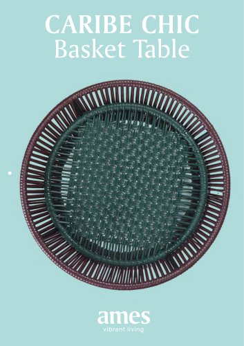 CARIBE CHIC Basket Table