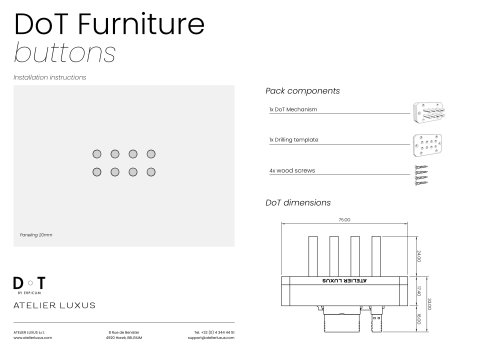 DoT Furniture buttons