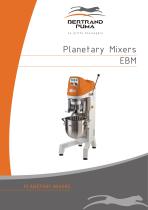 Planetary Mixers  EBM