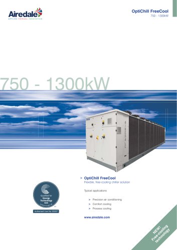 OptiChill™ FreeCool 750kW-1365kW Sales Brochure (English)