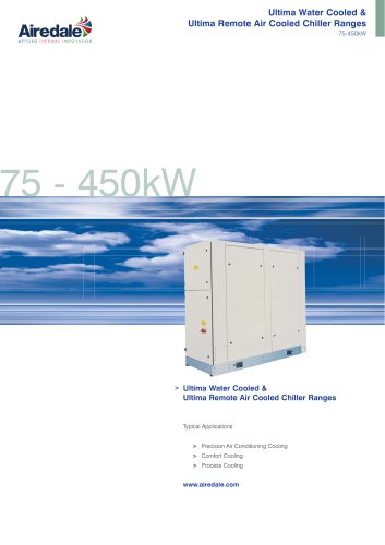 Ultima™ Remote Air Cooled 75kW-450kW Sales Brochure (English)