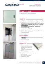 FIRESTOP EI260 C5 | EI290 C5 SHAFT DOOR