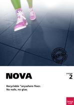 Bergo Nova - Recyclable “anywhere floor. No nails, no glue.