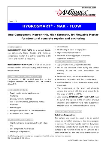 HYGROSMART® - MAK - FLOW