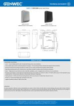 GW01 21 EXO SLIM series hand dryer