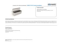 GW08 47 04 01 Surgical washbasin