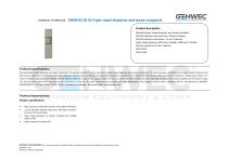 GW09 02 04 01 Paper towel dispenser and waste receptacle