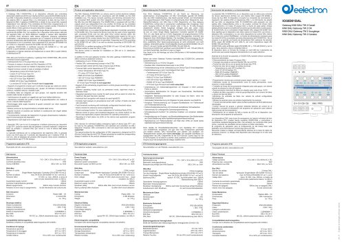 IC02D01DAL DATA SHEET_IT-EN-DE-ES