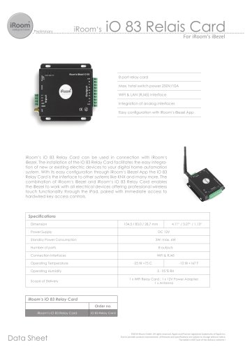 iRoom's iO83