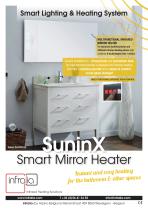 Smart Infrared Mirror Bathroom Heater SuninX