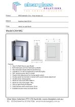 NRG Hydraulic Glass Hinge Version 2.0