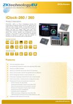 iClock-260 / 360