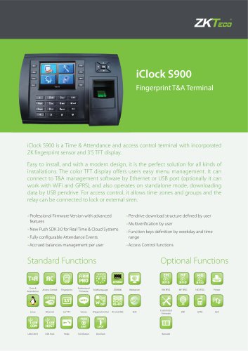 iClock-S900