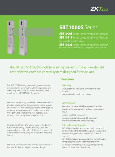 SBT1000S Series