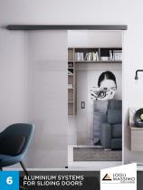 Aluminium systems for sliding doors