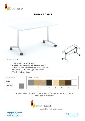 FFL - 750 Table