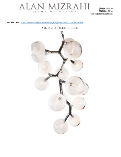 AM28151 ANTLER BUBBLE