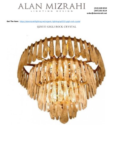 QZ0333 GIGLI ROCK CRYSTAL