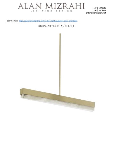 SJ2056 ARTES CHANDELIER