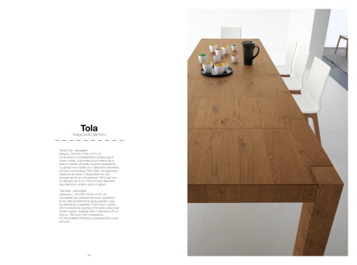 TOLA – Extendable table