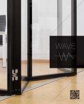 New Wave Glass Partition