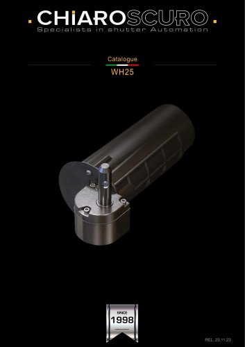 WH25 - The most beautiful shutter automation for villas and fine historic buildings